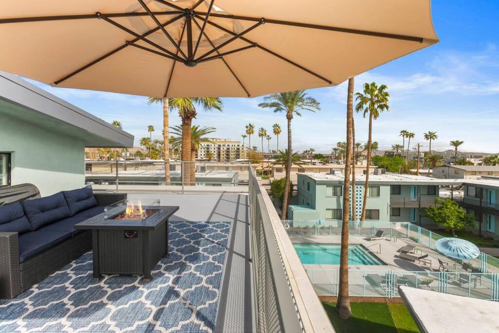 Micro Studio With Balcony & Pool View - Walk To Ot Scottsdale Exterior foto